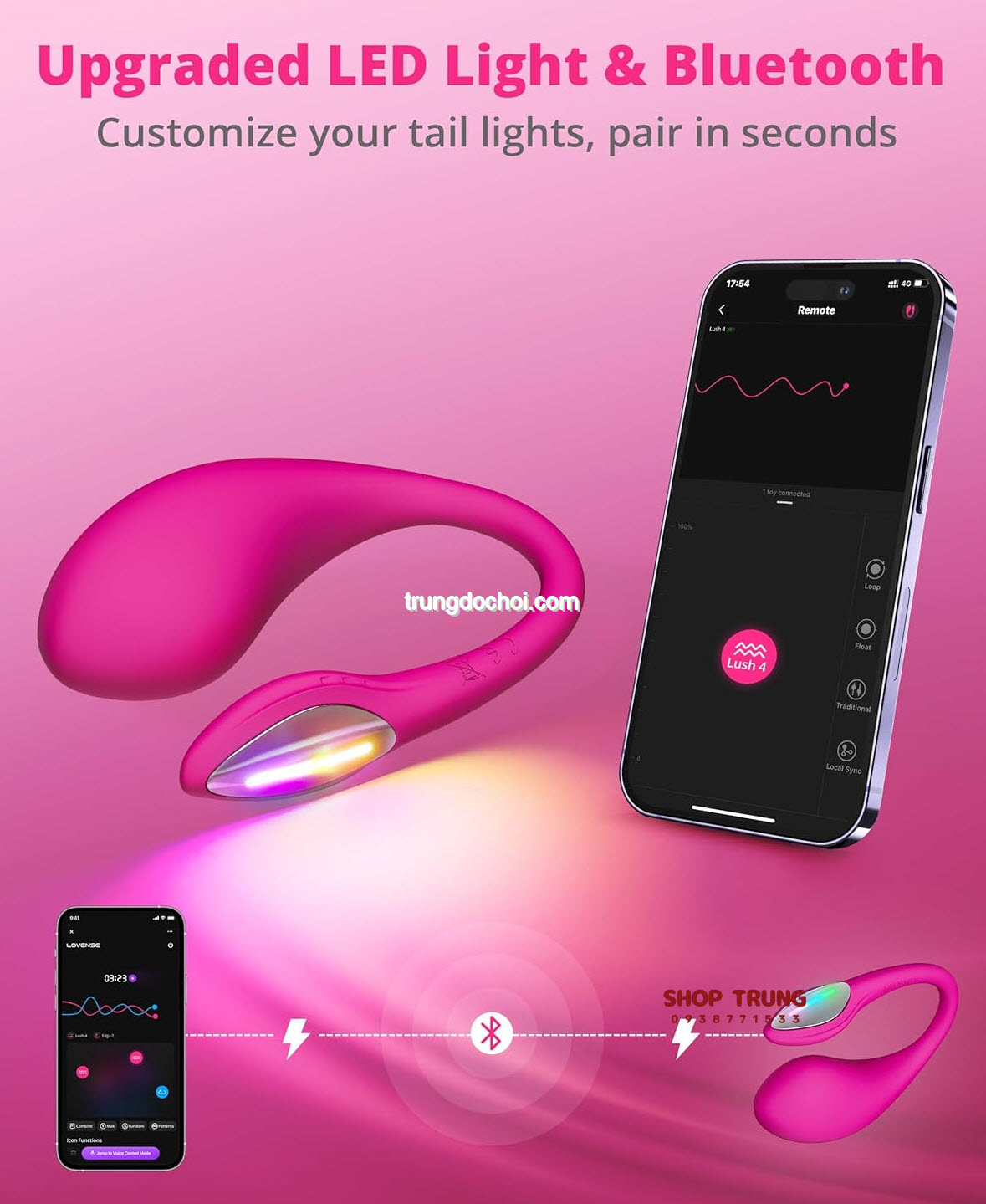 Trung rung Lovense Lush 4 Trung rung Lovense Lush 4