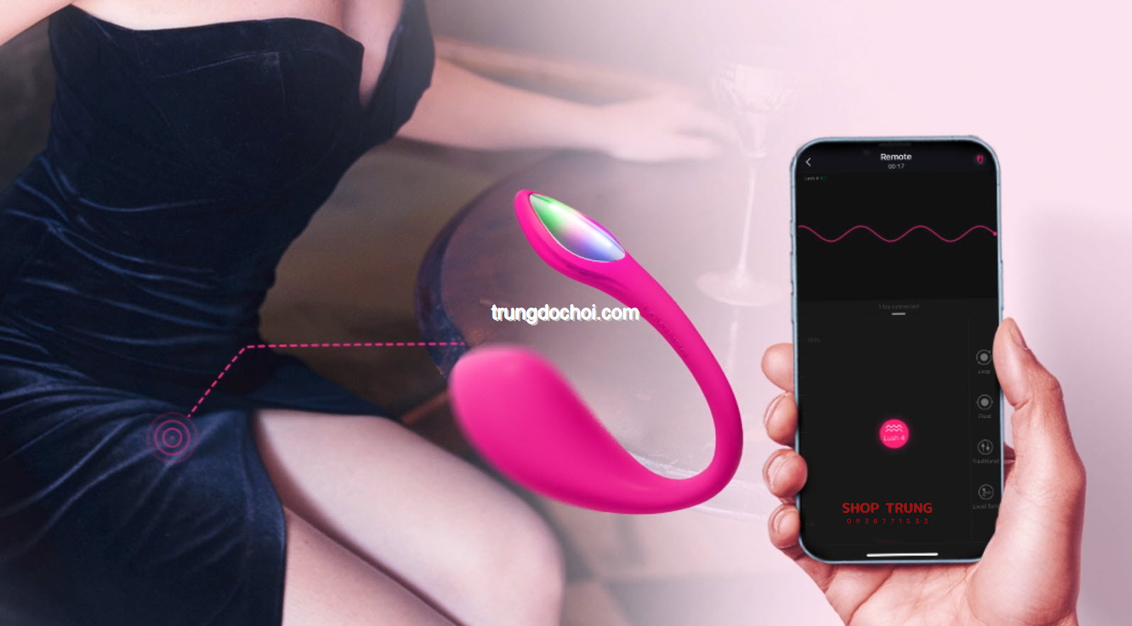Trung rung Lovense Lush 4 Trung rung Lovense Lush 4