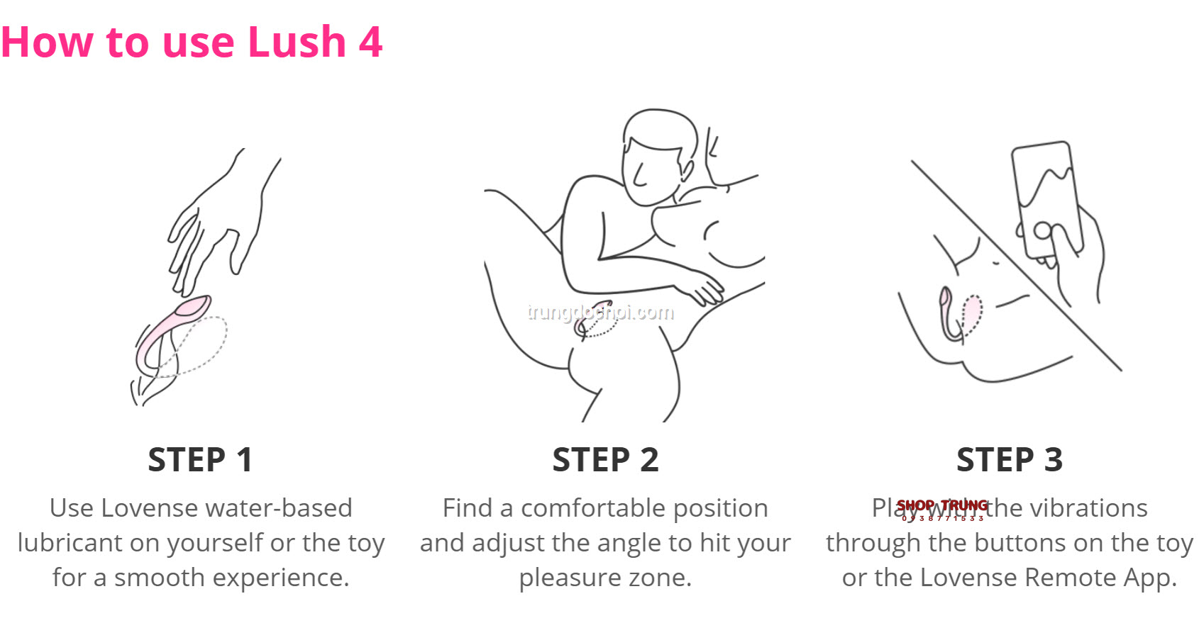 Trung rung Lovense Lush 4 Trung rung Lovense Lush 4