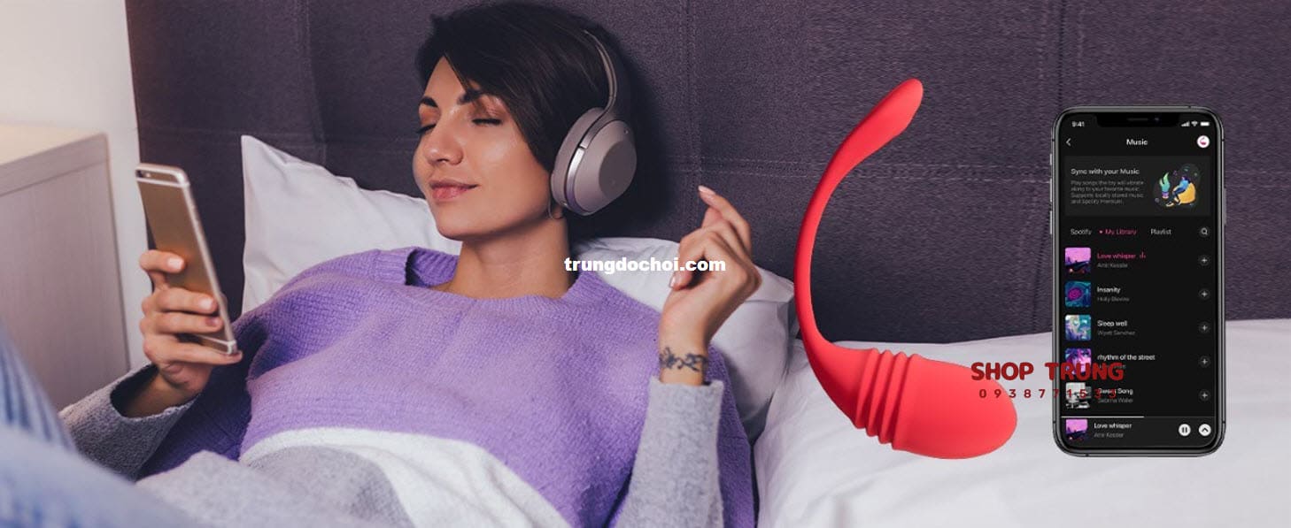 trung rung tinh yeu Lovense Vulse trung rung tinh yeu Lovense Vulse