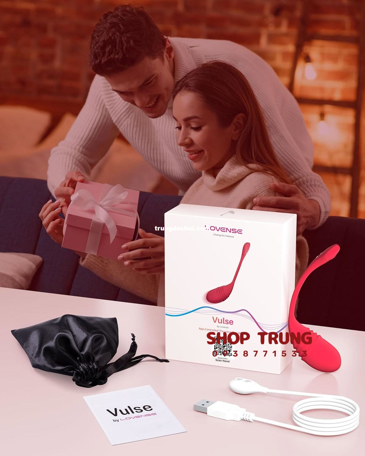 trung rung tinh yeu Lovense Vulse trung rung tinh yeu Lovense Vulse