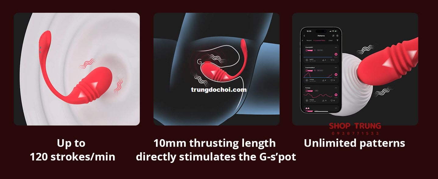 trung rung tinh yeu Lovense Vulse trung rung tinh yeu Lovense Vulse