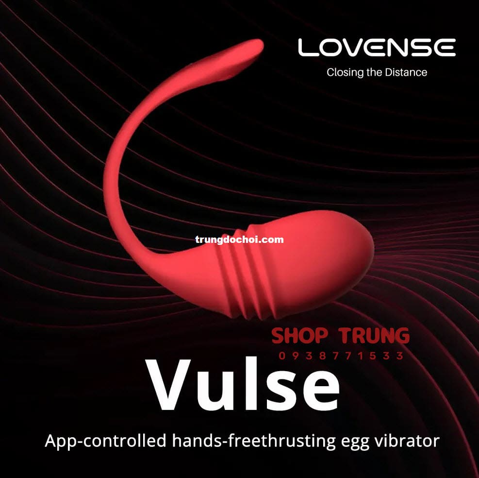 trung rung tinh yeu Lovense Vulse trung rung tinh yeu Lovense Vulse