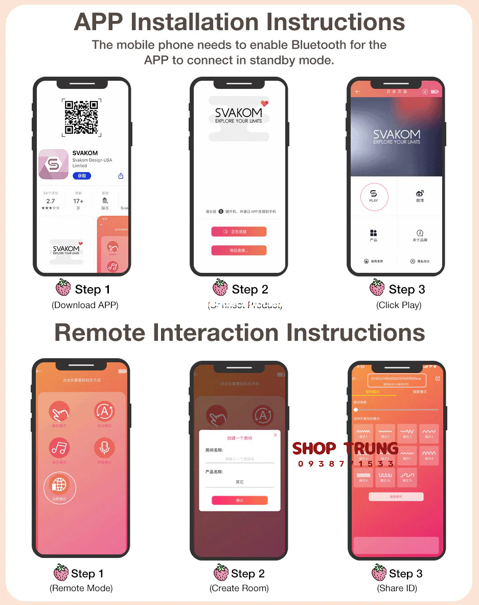 Trứng Rung Svakom Aravinda Trứng Rung Svakom Aravinda