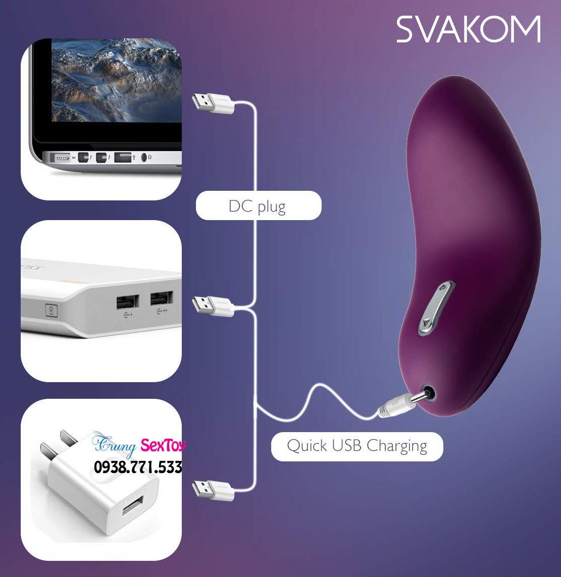 lưỡi rung Svakom Echo lưỡi rung Svakom Echo