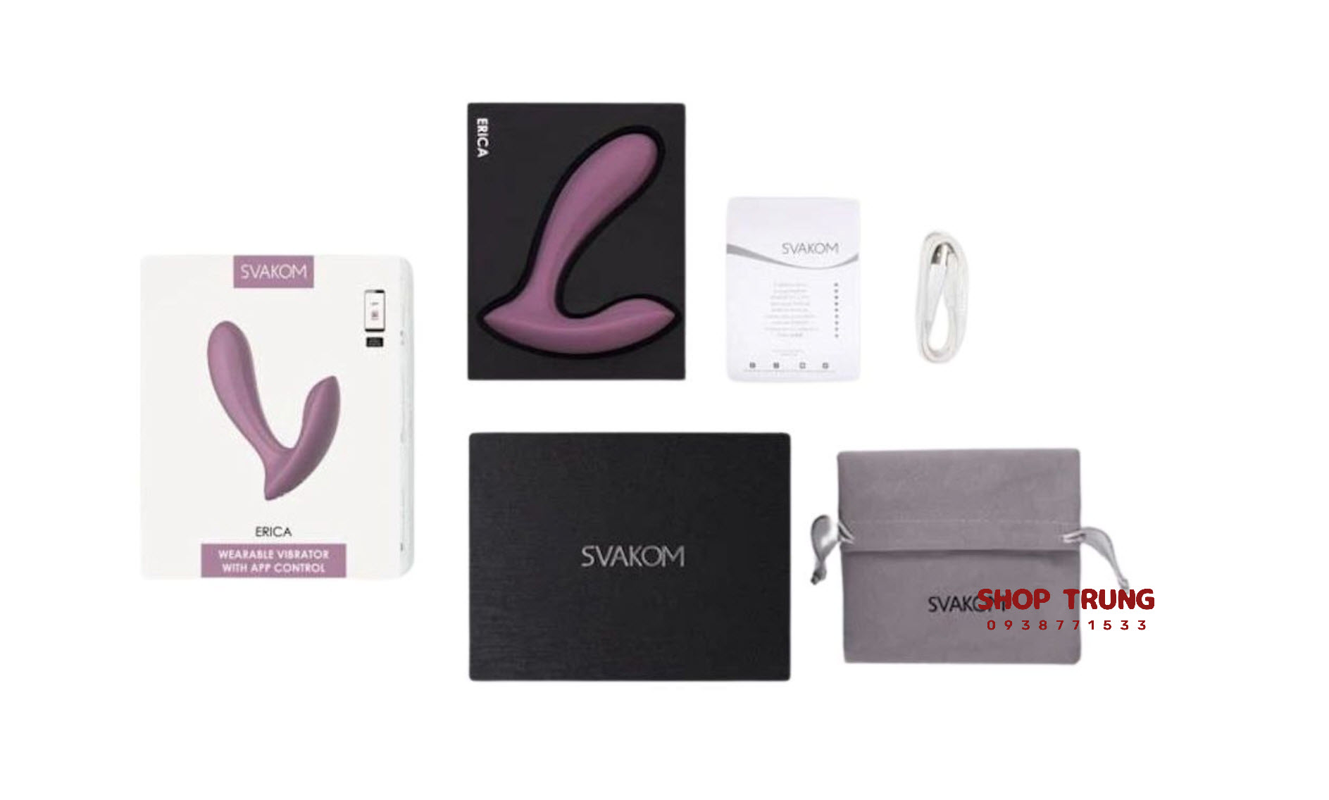 Svakom Erica máy rung cho nữ Svakom Erica máy rung cho nữ