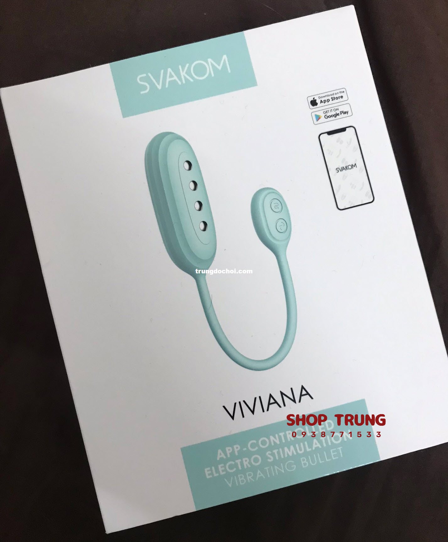 trứng rung tình yêu Svakom Viviana trứng rung tình yêu Svakom Viviana