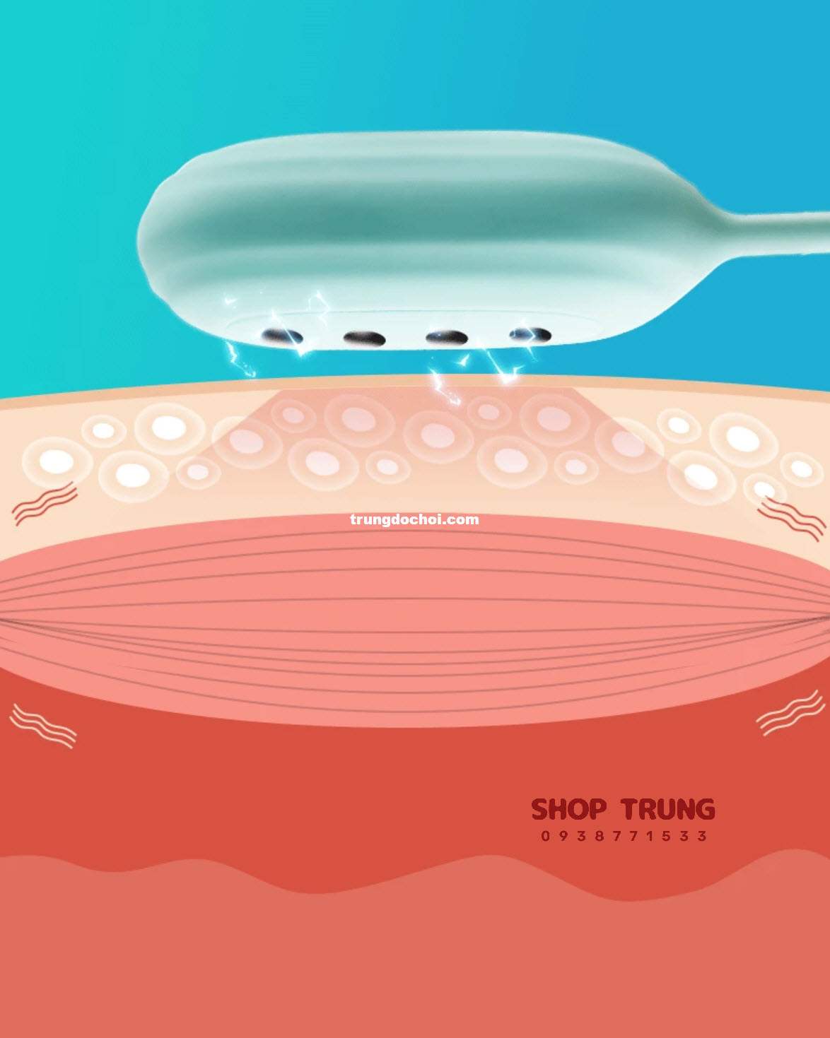 trứng rung tình yêu Svakom Viviana trứng rung tình yêu Svakom Viviana