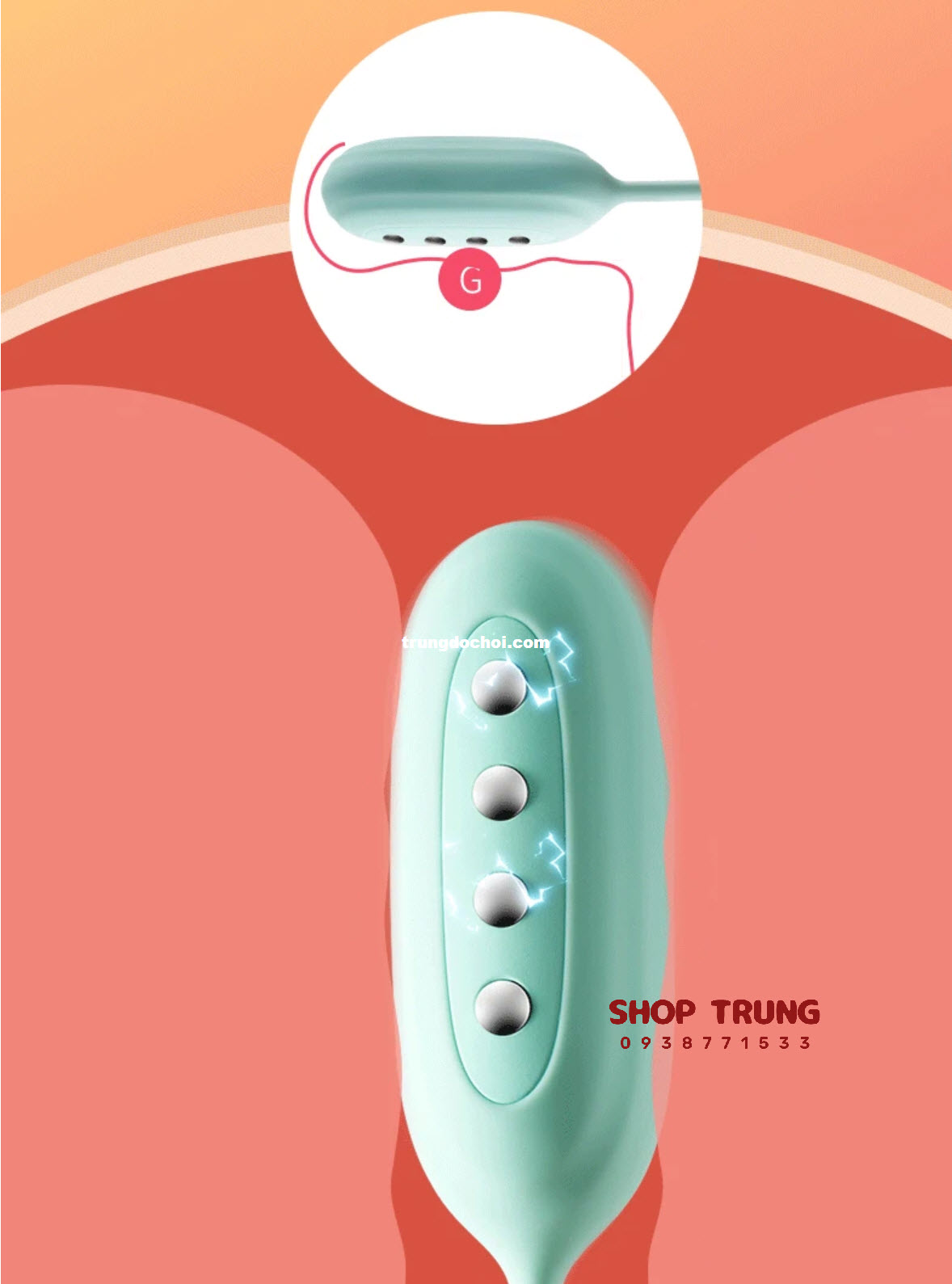 trứng rung tình yêu Svakom Viviana trứng rung tình yêu Svakom Viviana
