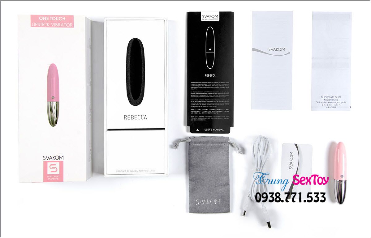 trứng rung tình yêu Svakom Rebecca trứng rung tình yêu Svakom Rebecca