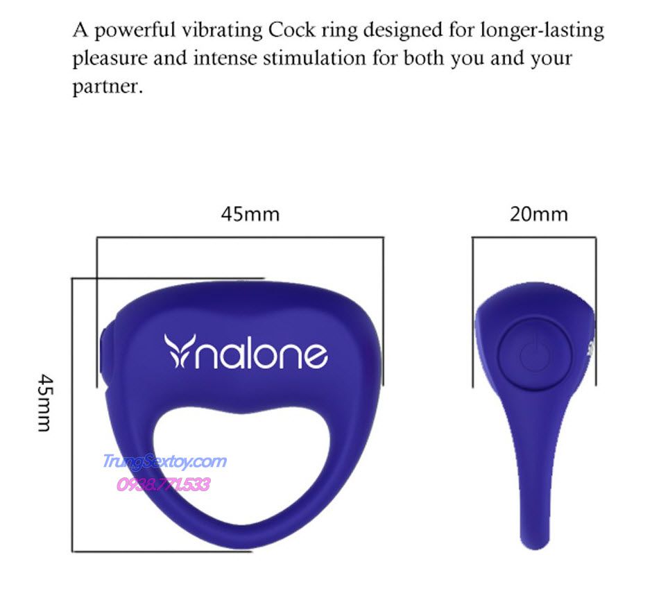 Vòng rung dương vật Nalone sinmis Vòng rung dương vật Nalone sinmis