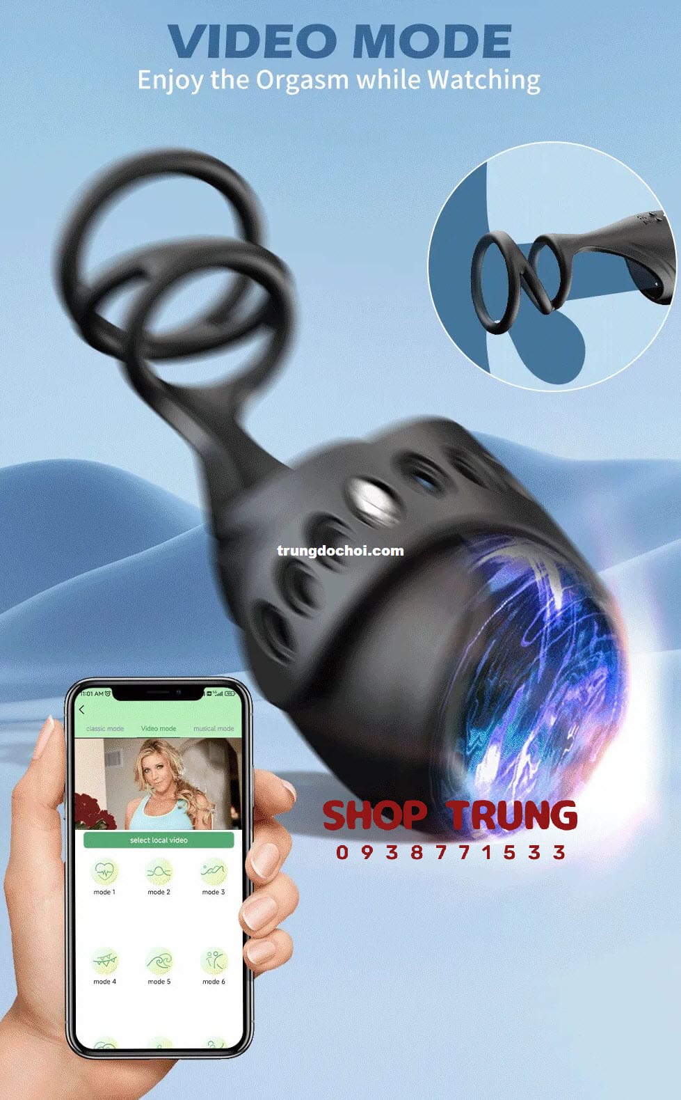 vòng rung đeo dương vật vòng rung đeo dương vật