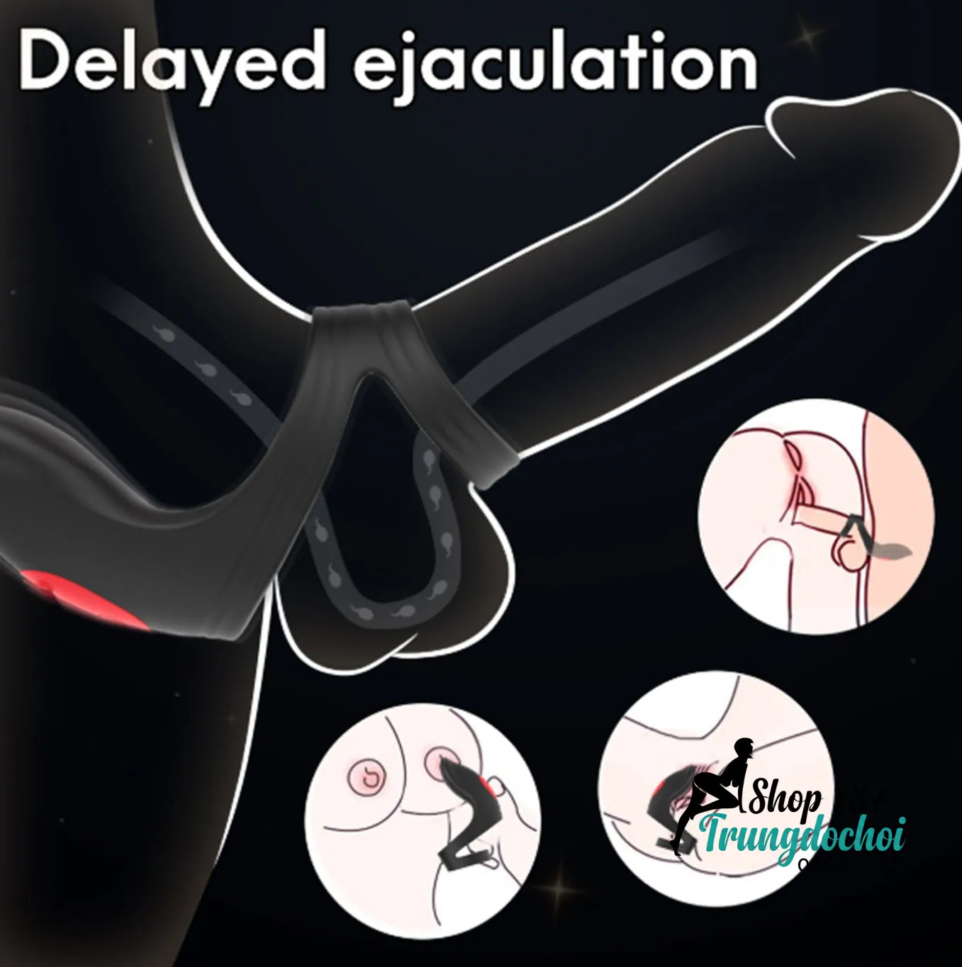 Vòng rung đôi điều khiển từ xa Vòng rung đôi điều khiển từ xa