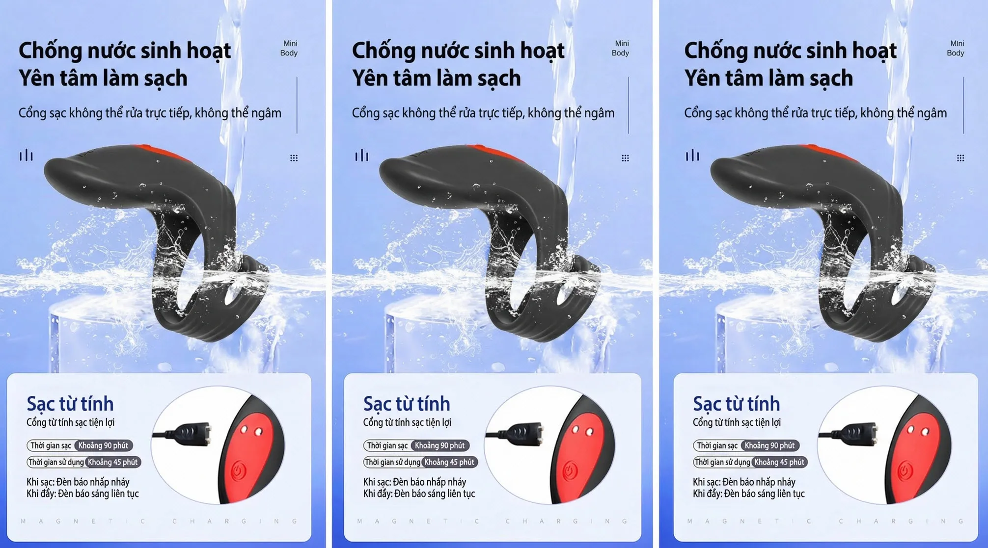 Vòng rung đôi điều khiển từ xa Vòng rung đôi điều khiển từ xa