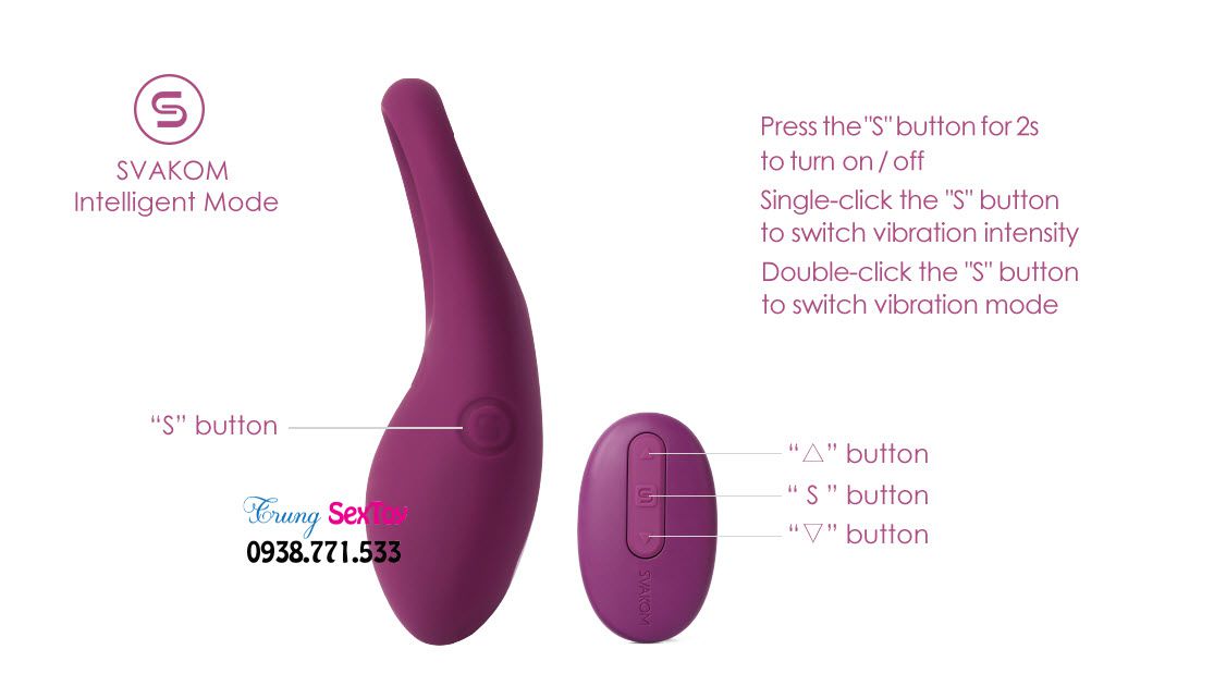 vòng rung dương vật Svakom Winni vòng rung dương vật Svakom Winni