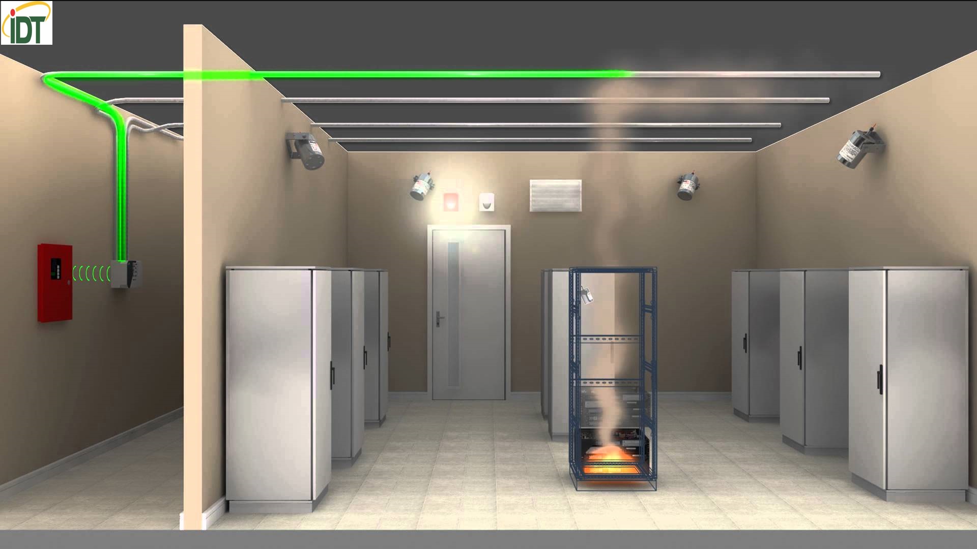 HỆ THỐNG PCCC STAT X CHO PHÒNG DC