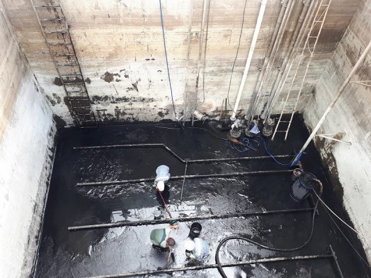 THI CÔNG HỆ THỐNG XỬ LÝ CHẤT THẢI