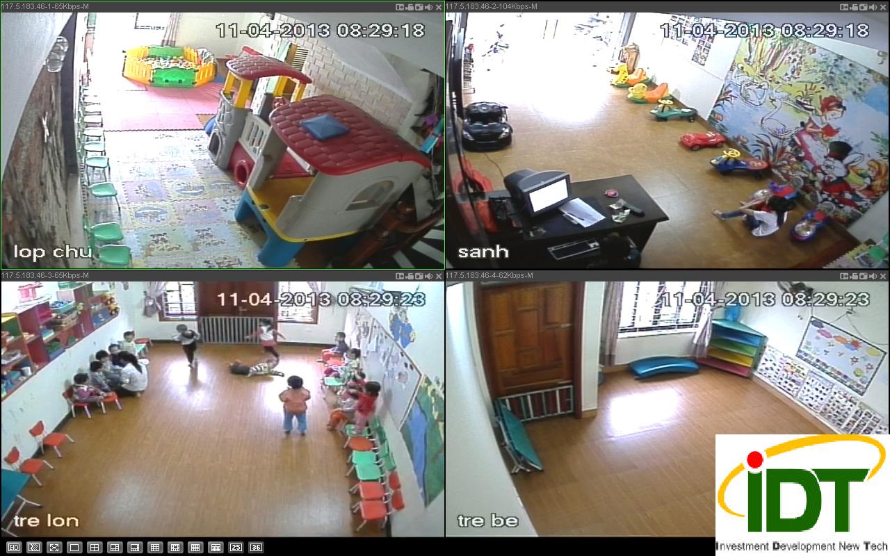 Lắp Camera trường mầm non