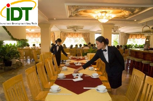 Led trang trí Nhà hàng hấp dẫn thực khách