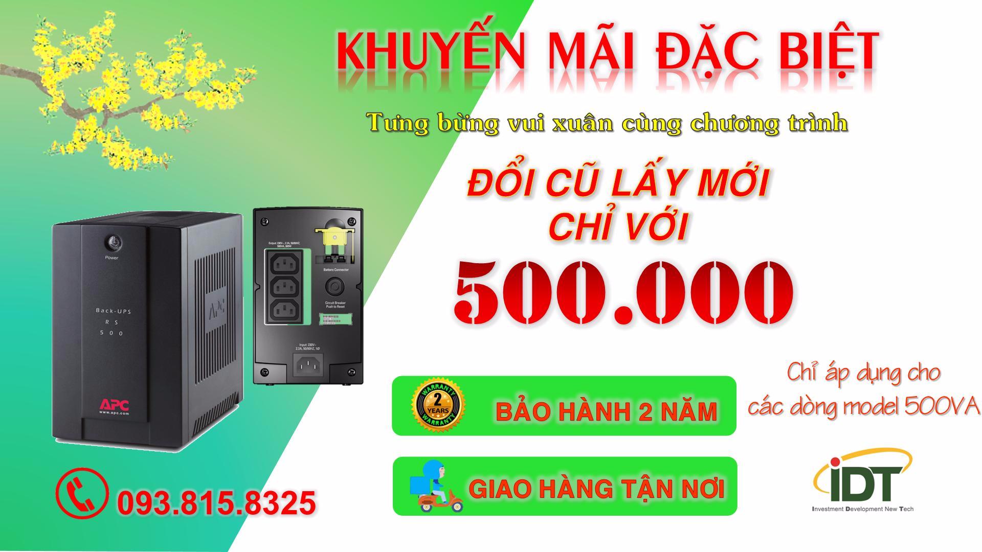 ĐỔI UPS CŨ LẤY UPS MỚI