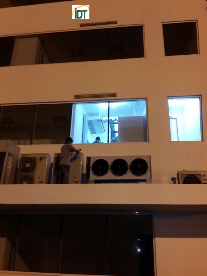 Lắp đặt máy lạnh chính xác APC