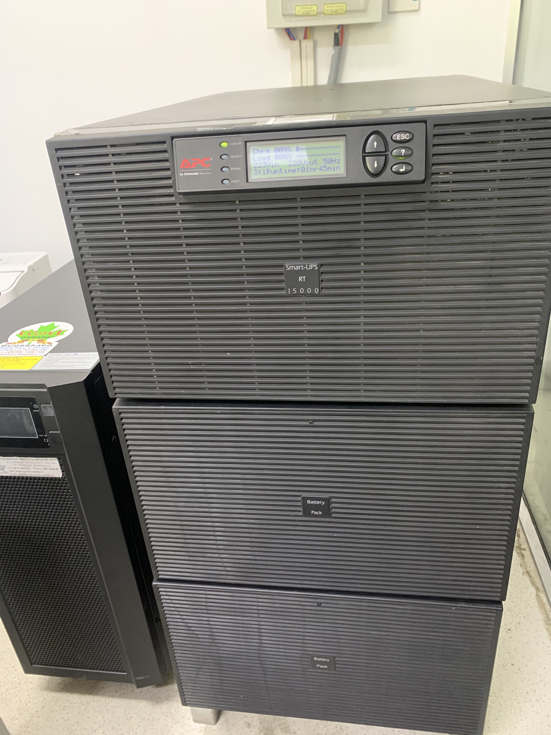 Bảo trì UPS APC tại Tp. Hồ Chí Minh