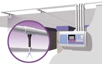 Smoke detection system is extremely sensitive Vesda