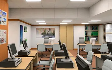 Tư vấn chọn đèn Led cho phòng làm việc