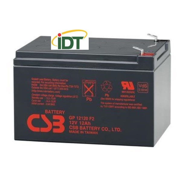 CSB GP12120 BATTERY - 12V12Ah