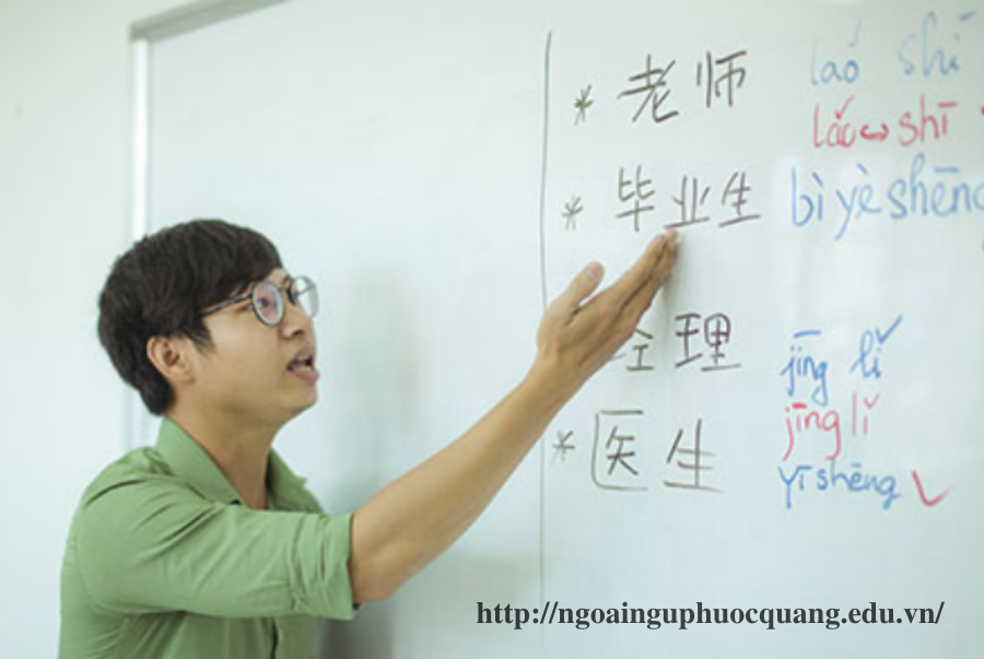 Học tiếng Trung tại trung tâm ngoại ngữ Phước Quang