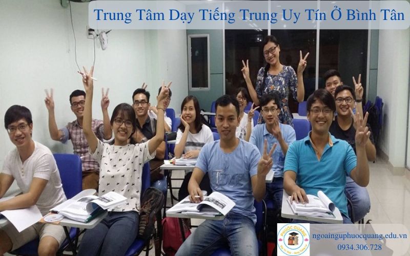 Trung tâm dạy tiếng Trung uy tín ở Bình Tân