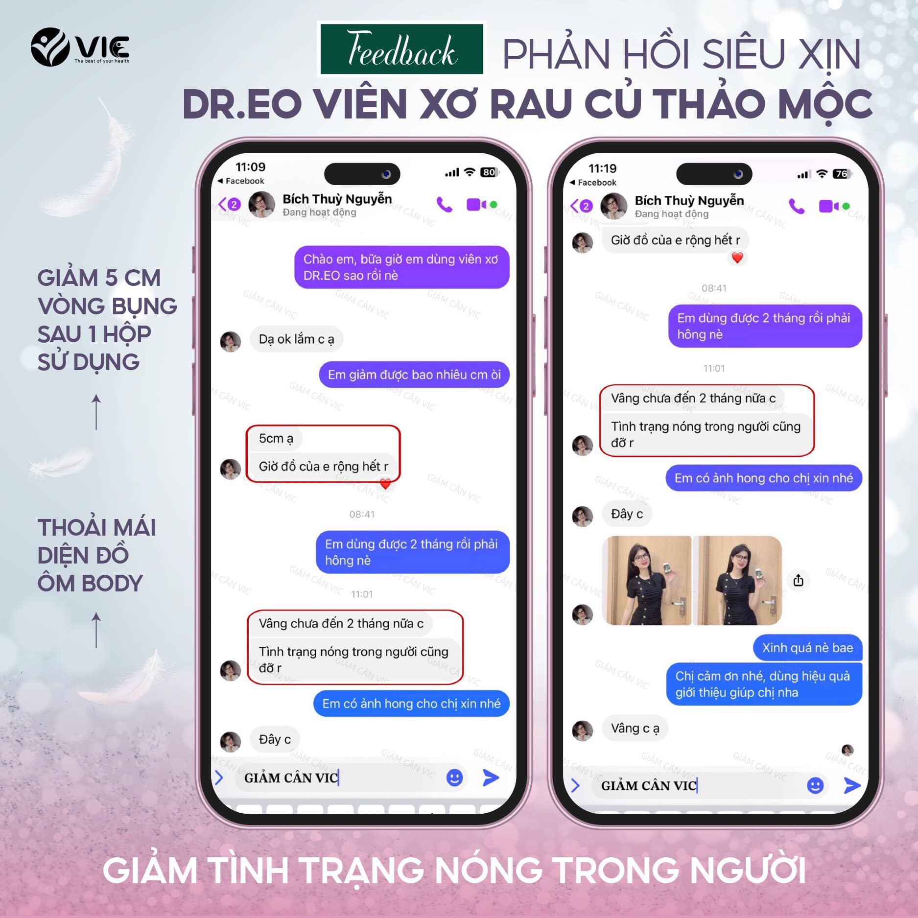 Phản hồi khách dùng viên uống giảm mỡ bụng dr eo Phản hồi khách dùng viên uống giảm mỡ bụng dr eo