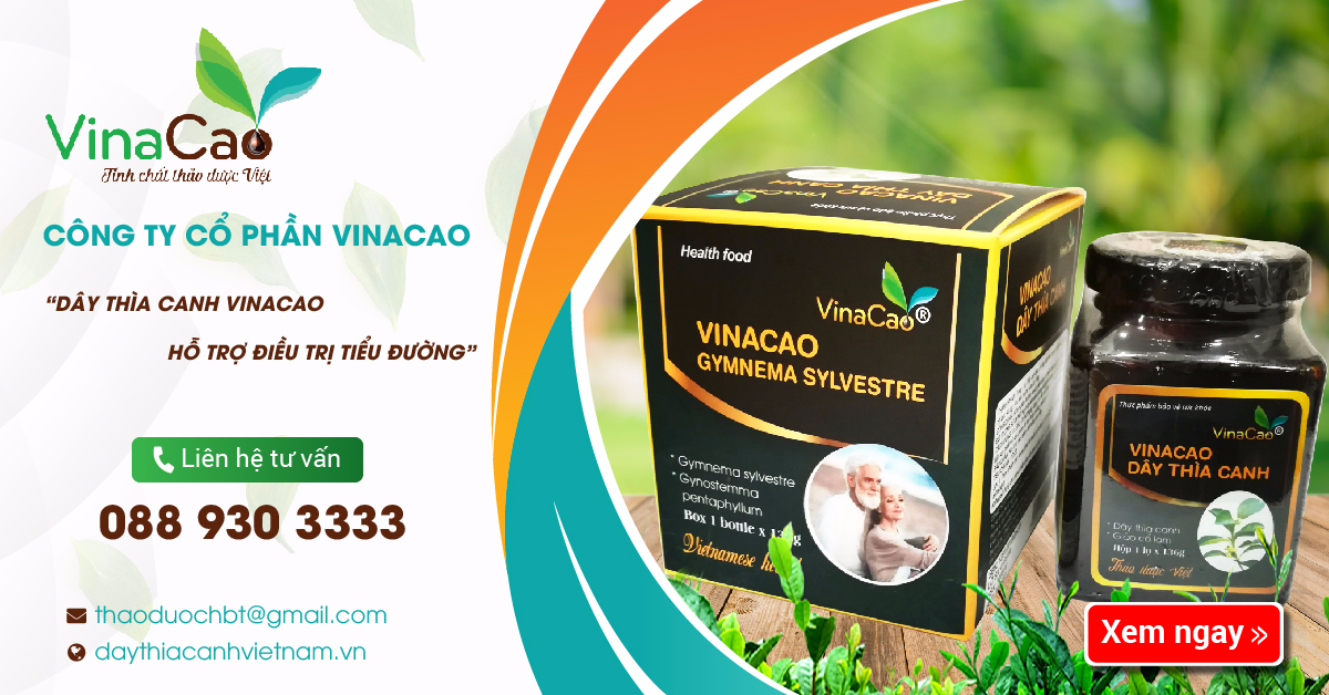 Dây thìa canh Vinacao - Hỗ trợ điều trị tiểu đường