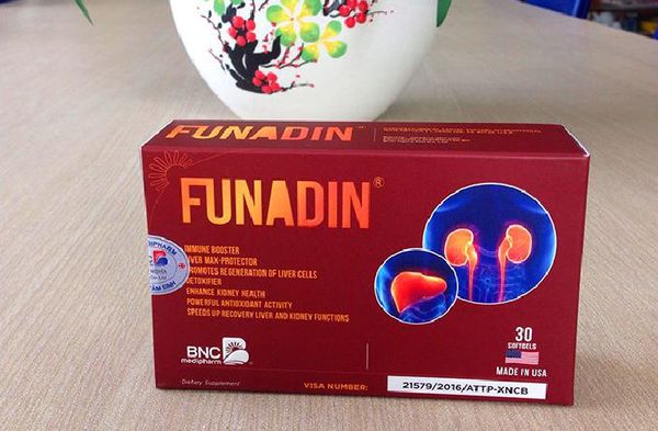 Viên uống bảo vệ gan Funadin
