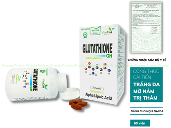 Tất tần tật viên uống trắng da Glutathione Collagen GH hot nhất thị trường
