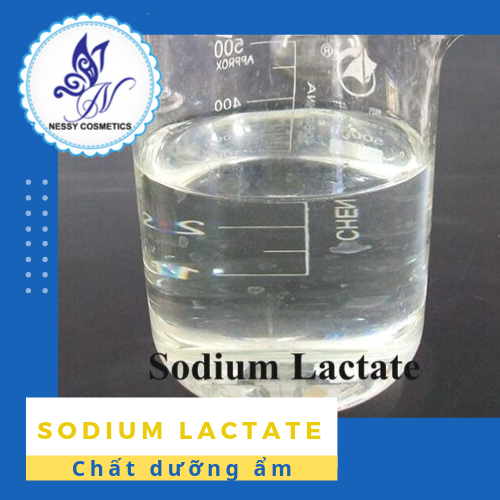 Chất dưỡng ẩm Sodium lactate - Nguyên liệu mỹ phẩm