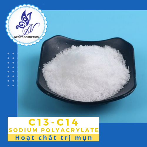   Chất làm đặc Sodium Polyacrylate (C13 - C14) - Nguyên liệu mỹ phẩm