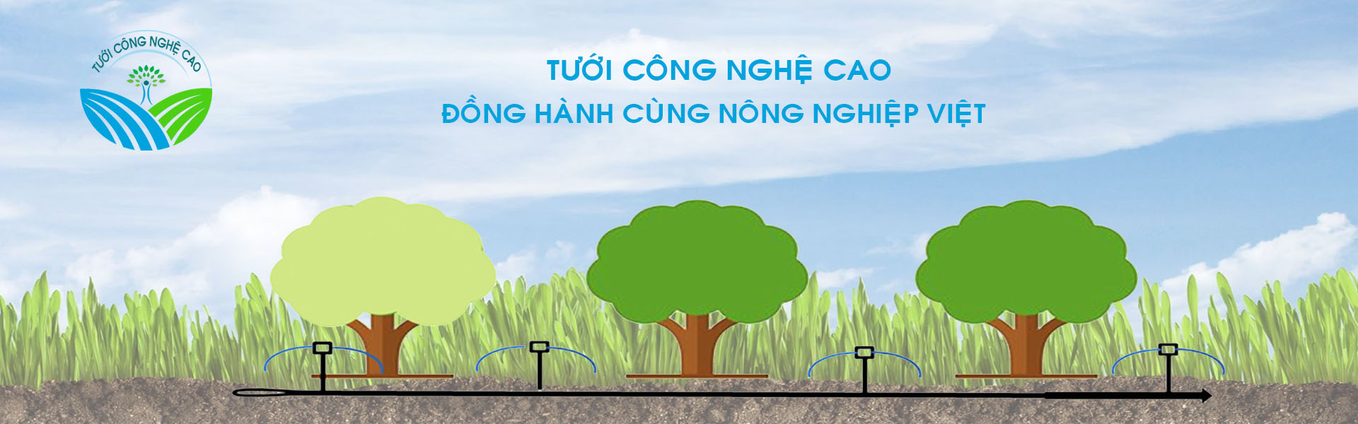 Tưới Công Nghệ Cao