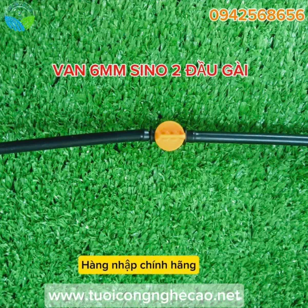 VAN 6MM SINO 2 ĐẦU GÀI