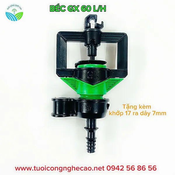 BÉC GX 60L/H ĐUÔI 6MM
