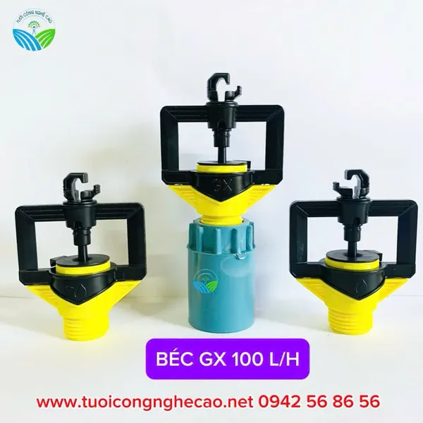 BÉC TƯỚI GX 100 L/H ĐUÔI 21MM