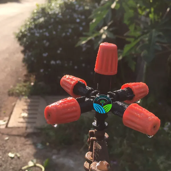 BÉC PHUN SƯƠNG CAM 5 HƯỚNG RA 6MM