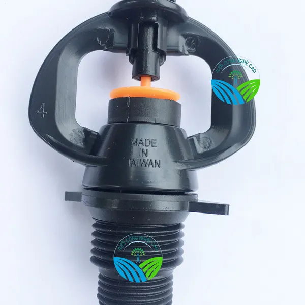 BÉC TƯỚI G6 THÂN XOAY REN 17MM - 21MM