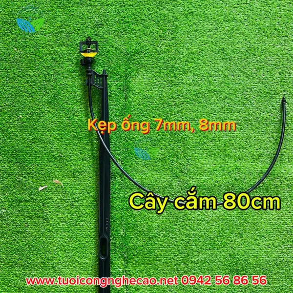 CÂY CẮM 80CM KẸP ỐNG 7MM 8MM