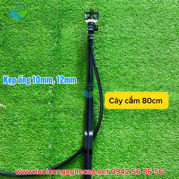 CÂY CẮM 80CM KẸP ỐNG 10MM 12MM