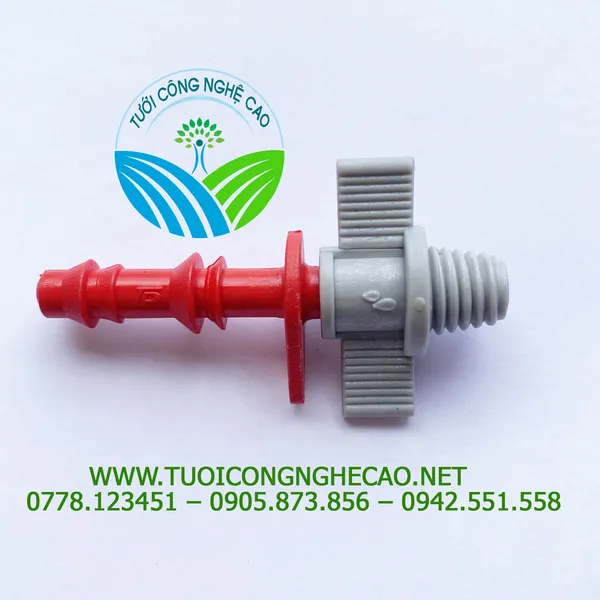 NỐI ỐNG 10MM REN CÔN NGOÀI 8MM