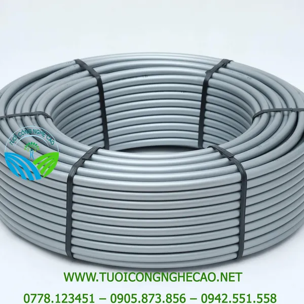 ỐNG LDPE BẠC 32MM DÀY 1.5MM LOẠI M2