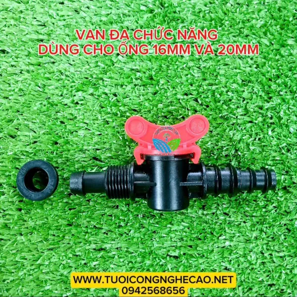 VAN ĐA CHỨC NĂNG DÙNG CHO ỐNG LDPE 16MM VÀ 20MM