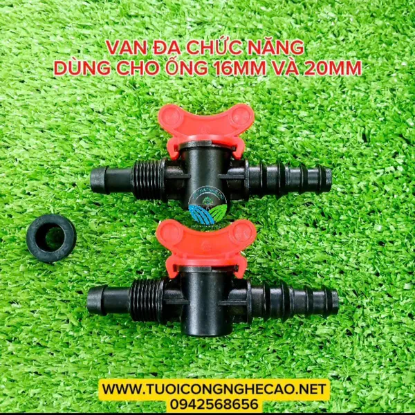 VAN ĐA CHỨC NĂNG DÙNG CHO ỐNG LDPE 16MM VÀ 20MM