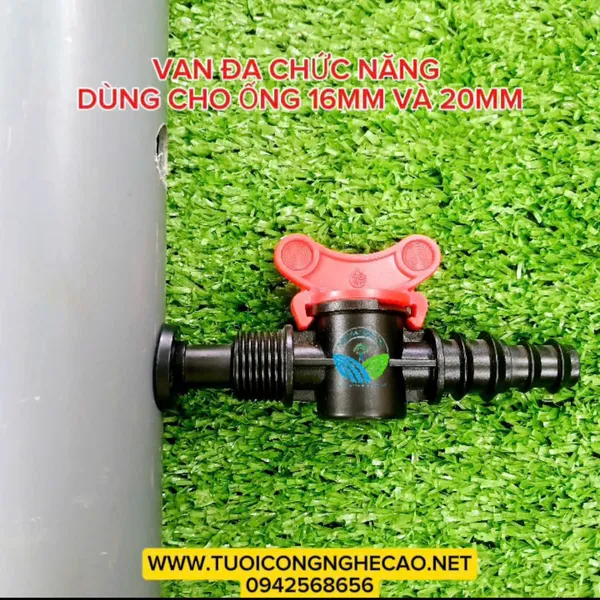 VAN ĐA CHỨC NĂNG DÙNG CHO ỐNG LDPE 16MM VÀ 20MM